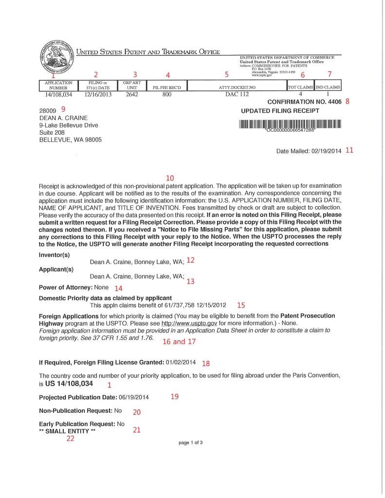 Filing Receipts - NwPatents.com